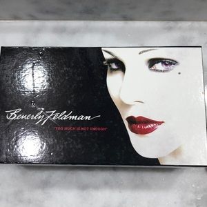 Beverly Feldman Black Lace Flats